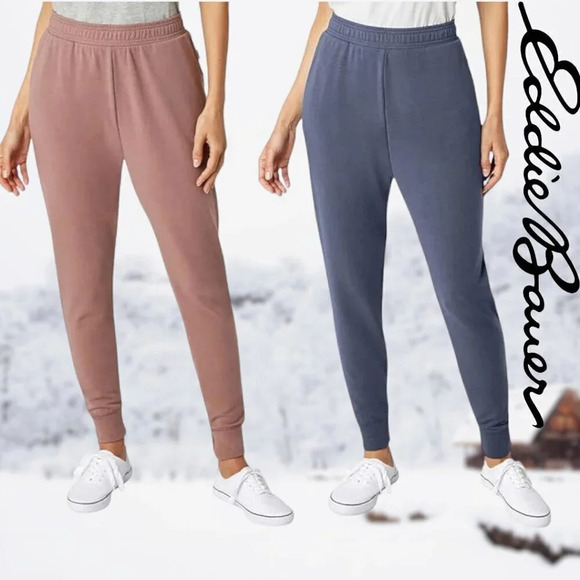 Eddie Bauer Pants - Eddie Bauer | Women's 2 Pack Joggers | Mauve and Blue | NWOT